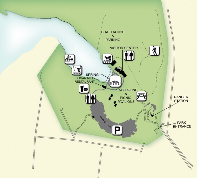 De Leon Springs Map